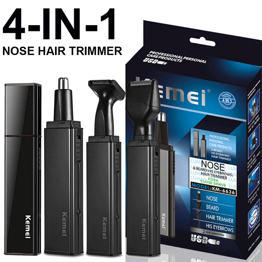 Trimmer 4 In 1 for Men - Ear, Nose and Hair
